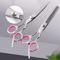Professional Pet Grooming Scissors Kit Stainless Steel Curved Thinning Straight Shears For Dogs C 2
