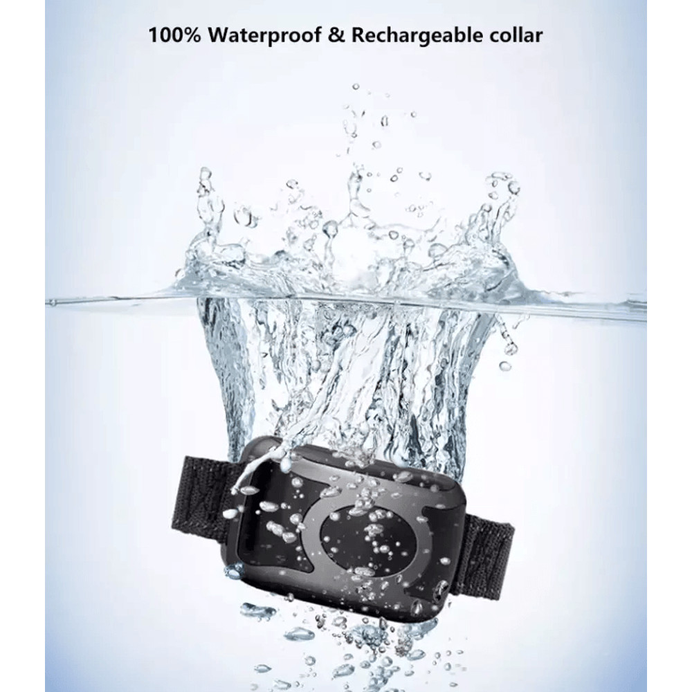 650 YD Remote Dog Training Shock Collar Waterproof Rechargeable Humane BeepVibrationStatic Modes Fi 6