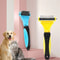 Pet Dog Fur Knot Cutter Double Sided Brush For Long Curly Hair Cat Grooming Tools 2