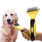 Pet Dog Fur Knot Cutter Double Sided Brush For Long Curly Hair Cat Grooming Tools 1