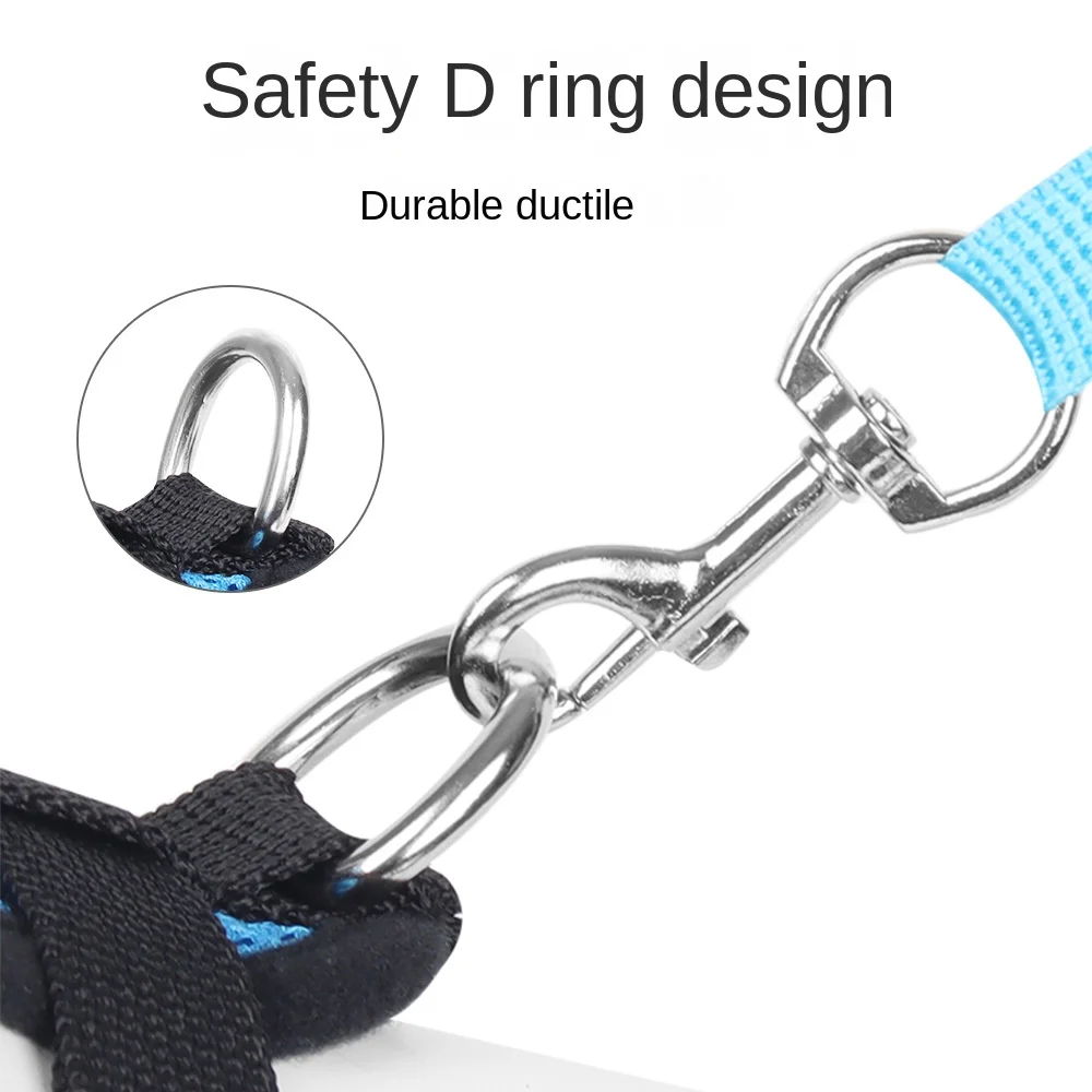 Summer Cat  Dog Harness Lead Leash Adjustable Vest Breathable Polyester Mesh With Reflective Strips 4