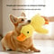 Adorable Dog Toy Plush Toy Sleeping Duck Bite Resistant Chew Companion With Sound Relief For Teeth 4