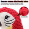 Indestructible Plush Parrot Toy for Dogs Squeaky, Durable Pet Supplies for Small & Big Dogs