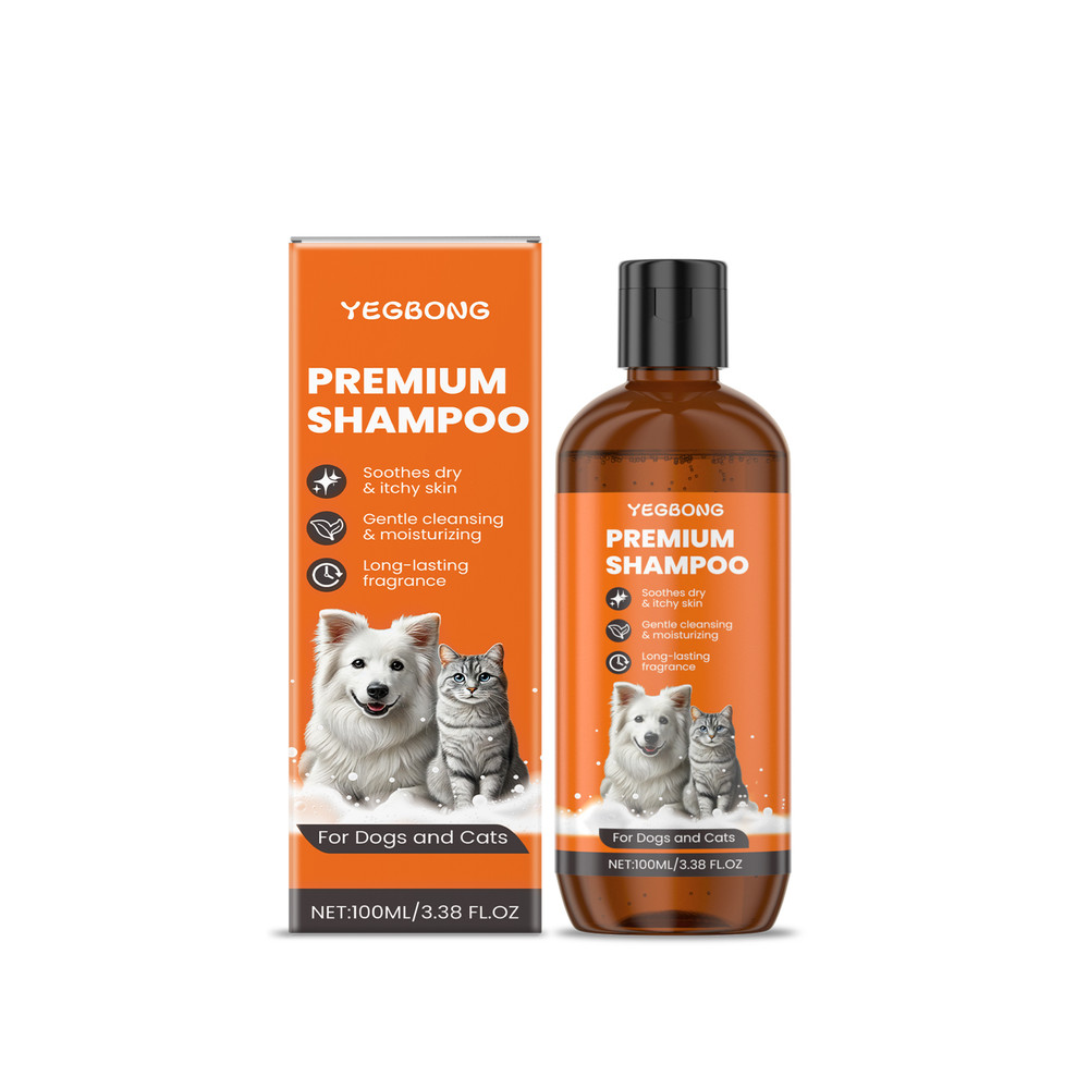 Deep Cleansing Pet Shampoo For Dogs Cats Odor Control Relieve Itching Keep PH Balance Soft Fluffy S 0