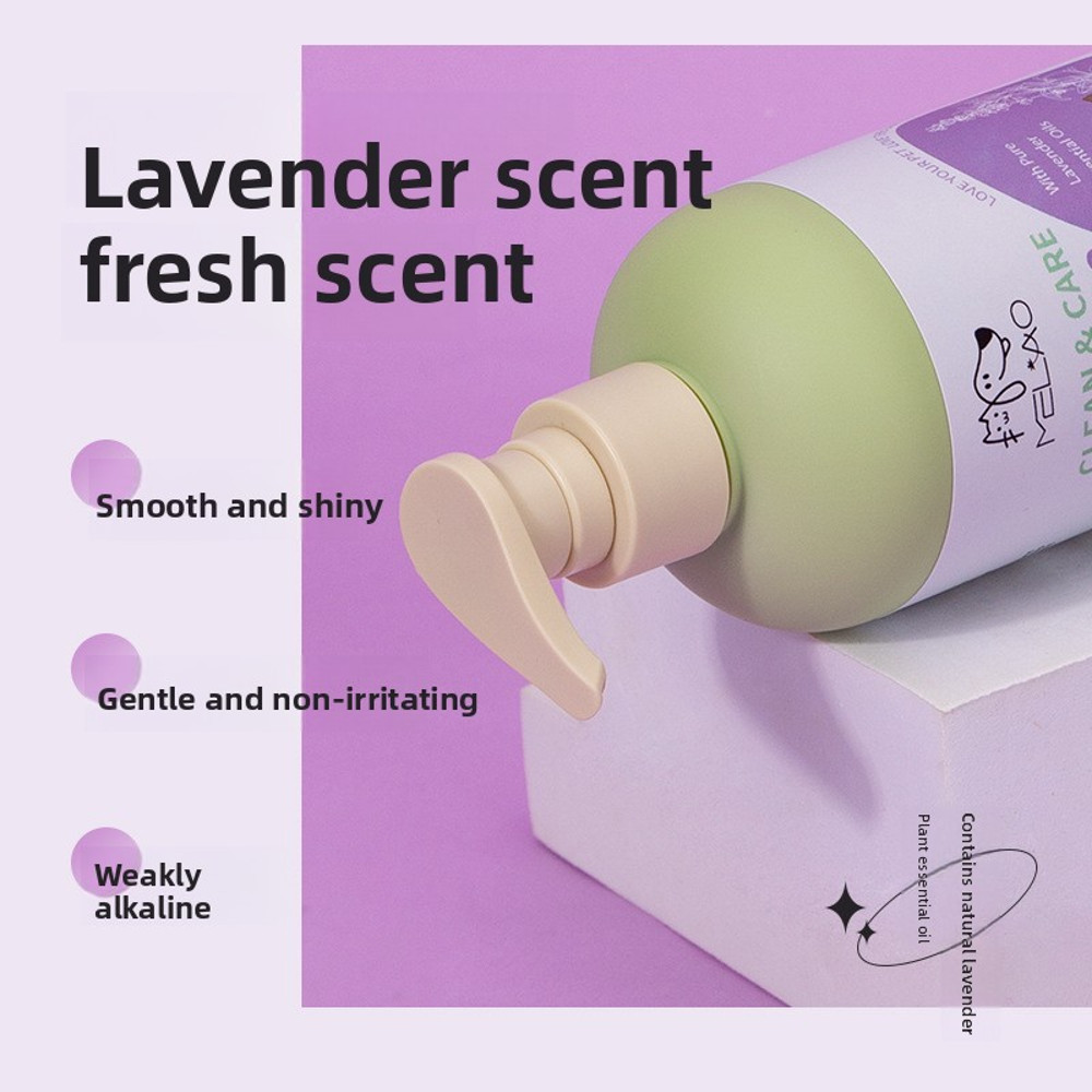 Pet Dog Body Wash Cat Dog Shampoo, Mild Bath Liquid Shampoo, Long Lasting Fragrance for Clean Healthy Pets