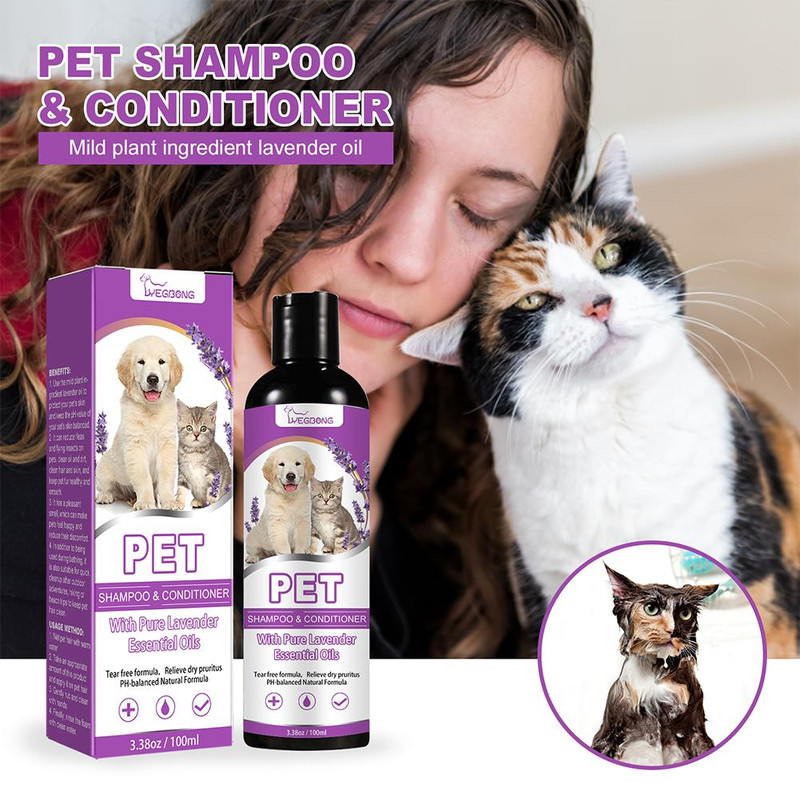 Pet Shampoo For Dogs And Cats White Hair Fragrant Bubble Bathing Pet Shampoo Deodorizing And Anti I 2