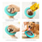 Interactive Dog Toy With Fly Disk Food Dispenser Improve IQ Slow Feeding And Training For Small Me 4