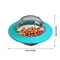 Interactive Dog Toy With Fly Disk Food Dispenser Improve IQ Slow Feeding And Training For Small Me 5
