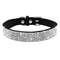 Bling Rhinestone Leather Pet Collar Leash Set For SmallMedium Dogs Cats 3