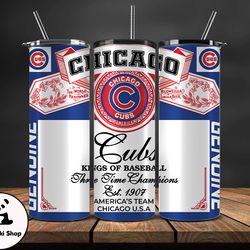 Chicago Cubs Tumbler Wrap, MLB Tumbler Wrap New-73