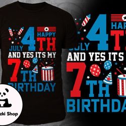 happy july 4th and yes its my 7th
