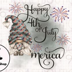 4th of july gnome patriotic july 4