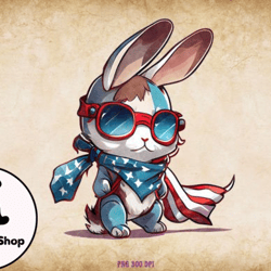 patriotic pig clipart 4th of july