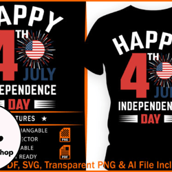 4th of july independence day t-shirt