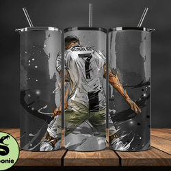 ronaldo tumbler wrap ,cristiano ronaldo tumbler design, ronaldo 20oz skinny tumbler wrap, design by jehoonie store 48