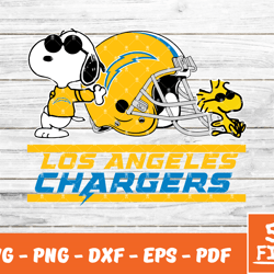Los Angeles Chargers Snoopy Nfl Svg , Snoopy  NfL Svg, Team Nfl Svg 18