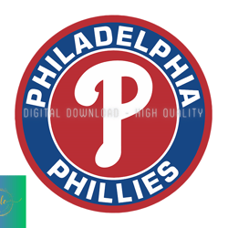 Philadelphia Phillies, Baseball Svg, Baseball Sports Svg, MLB Team Svg, MLB, MLB Design 150