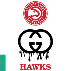 Atlanta Hawks PNG, Gucci NBA PNG, Basketball Team PNG, NBA Teams PNG , NBA Logo Design 102