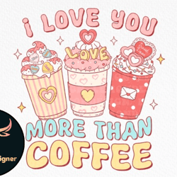 retro valentine coffee png sublimation