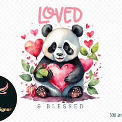 loved blessed valentines day png