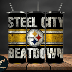 Pittsburgh Steelers Logo NFL, Football Teams PNG, NFL Tumbler Wraps PNG Design by Martin Designer 39