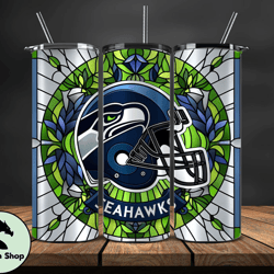 Seattle Seahawks  Logo NFL, Football Teams PNG, NFL Tumbler Wraps PNG Design 66