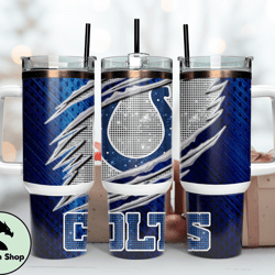 Indianapolis Colts Tumbler 40oz Png, 40oz Tumler Png 44 by Abadin Store