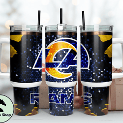 Los Angeles Rams Tumbler 40oz Png, 40oz Tumler Png 81 by Abadin Store