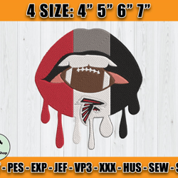 Atlanta Falcons Embroidery, NFL Falcons Embroidery, NFL Machine Embroidery Digital, 4 sizes Machine Emb Files-09-Abadin