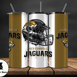 Jacksonville Jaguars Tumbler Wrap, NFL Logo Tumbler Png, NFL Design Png-30
