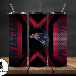 New England Patriots Tumbler Wrap, NFL Logo Tumbler Png, NFL Design Png-92
