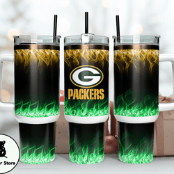 Green Bay Packers Tumbler 40oz Png, 40oz Tumler Png 12 by Abadin