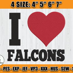 Atlanta Falcons Embroidery, NFL Falcons Embroidery, NFL Machine Embroidery Digital, 4 sizes Machine Emb Files-06-Whitmer