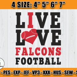 Atlanta Falcons Embroidery, NFL Falcons Embroidery, NFL Machine Embroidery Digital, 4 sizes Machine Emb Files-19-Whitmer