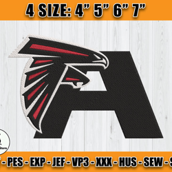 Atlanta Falcons Embroidery, NFL Falcons Embroidery, NFL Machine Embroidery Digital, 4 sizes Machine Emb Files-20-Whitmer