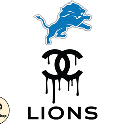 Detroit Lions PNG, Chanel NFL PNG, Football Team PNG,  NFL Teams PNG ,  NFL Logo Design 44