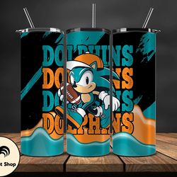 Miami Dolphins Tumbler Wraps, Sonic Tumbler Wraps, ,Nfl Png,Nfl Teams, Nfl Sports, NFL Design Png, Design by  Nuuu 14