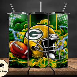 Green Bay Packers Tumbler Wraps, ,Nfl Teams, Nfl Sports, NFL Design Png, Design by   Nuuu 12