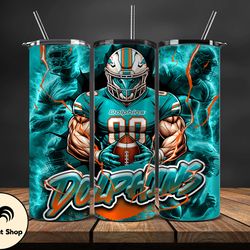Miami DolphinsTumbler Wrap, NFL Logo Tumbler Png, Nfl Sports, NFL Design Png, Design by Obryant Shop-20