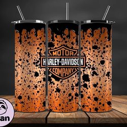 Harley Tumbler Wrap,Harley Davidson PNG, Harley Davidson Logo, Design by Evan 06