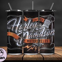 Harley Tumbler Wrap,Harley Davidson PNG, Harley Davidson Logo, Design by Evan 18