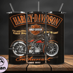 Harley Tumbler Wrap,Harley Davidson PNG, Harley Davidson Logo, Design by Evan 37