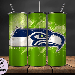 Seattle SeahawksNFL Tumbler Wrap, Nfl Teams, NFL Logo Tumbler Png, NFL Design Png Design by Evan 05