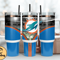 Miami Dolphins 40oz Png, 40oz Tumler Png 51 by DrewSvg