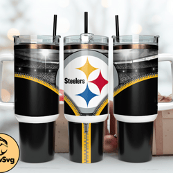 Pittsburgh Steelers 40oz Png, 40oz Tumler Png 58 by DrewSvg