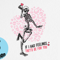 Skeleton Valentines Quote Sublimation