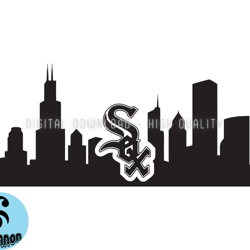 Chicago White Sox, Baseball Svg, Baseball Sports Svg, MLB Team Svg, MLB, MLB Design 85