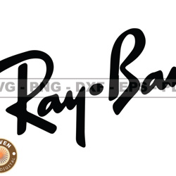 Ray Ban Logo Svg, Fashion Brand Logo 122