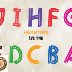 sari summer font svg, modern font, fonts for cricut, beauty font, font for t-shirts 31