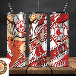 Boston Red Sox Tumbler Wrap, Mlb Logo, MLB Baseball Logo Png, MLB, MLB Sports 06